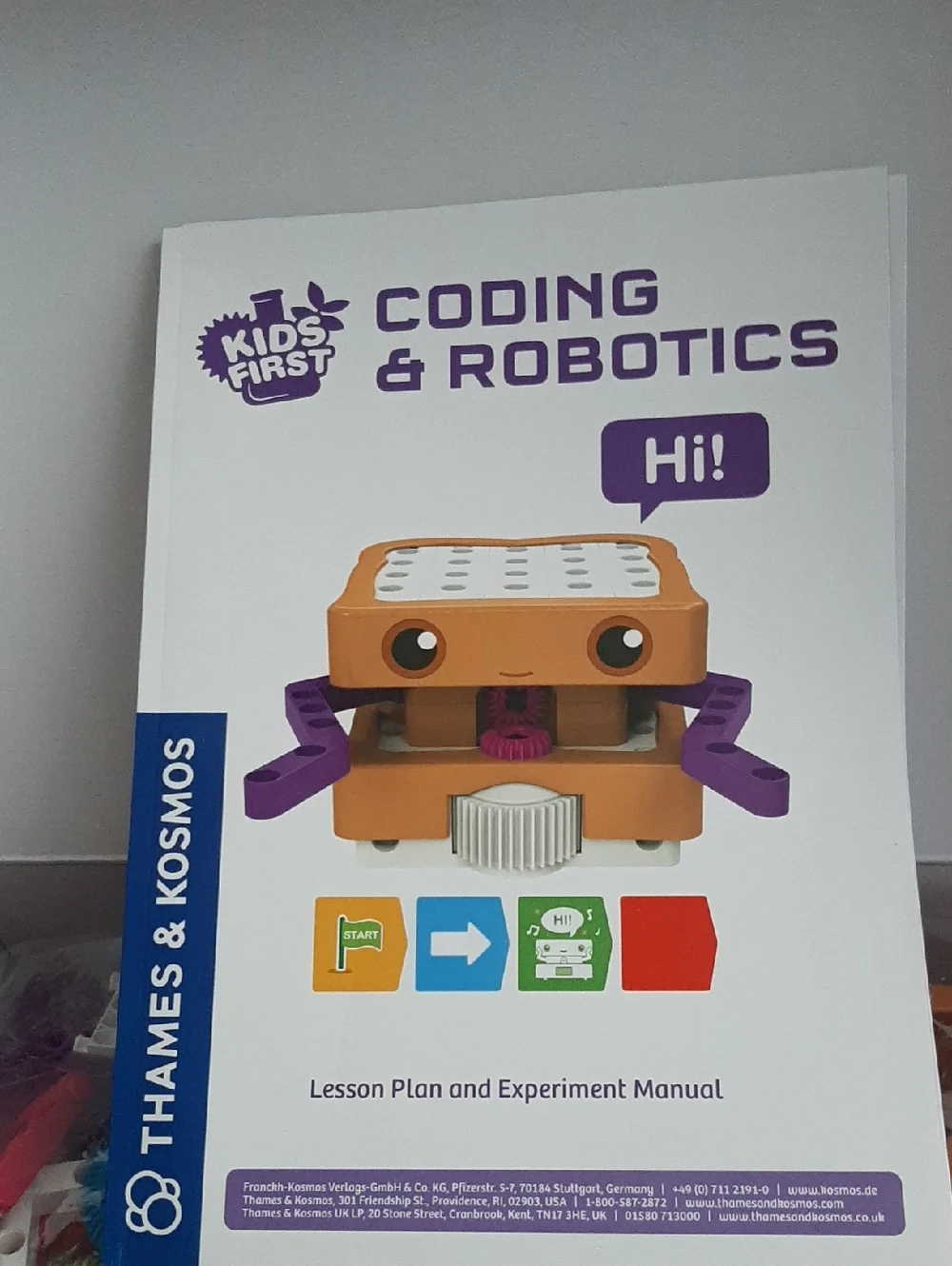 Kids First Coding & Robotics Experiment Kit Thames & Kosmos NIB